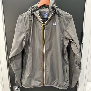 K-WAY Men’s packable rain jacket
